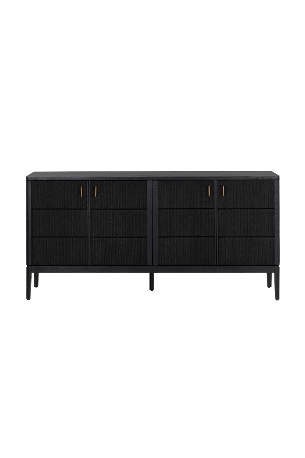   Modern European furniture - 4-Door Black Sideboard - www.oroa.com | Oroa.com