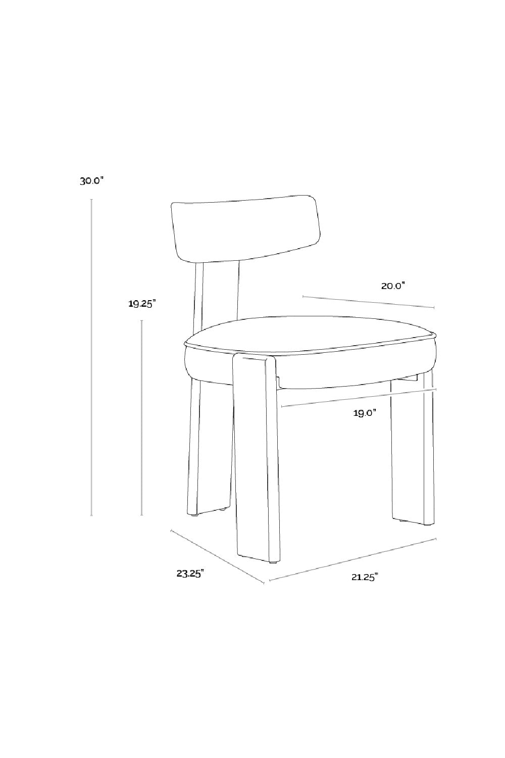   Modern European furniture - Oak Leather Dining Chairs (2) - www.oroa.com | Oroa.com