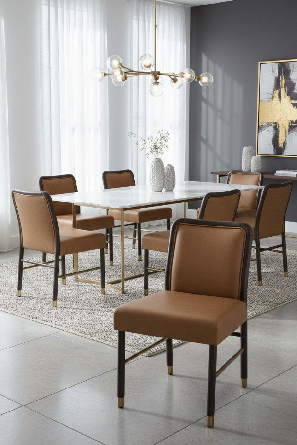   Rubberwood Framed Dining Chairs (2) Modern European furniture -  www.oroa.com | Oroa.com