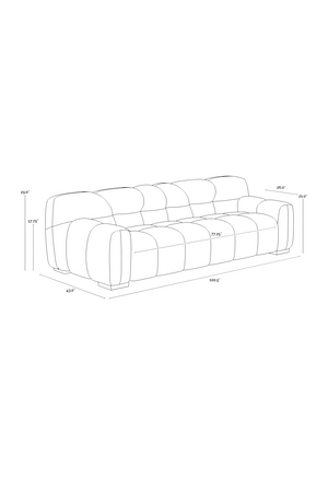   Modern European furniture - Gold Tufted Sofa - www.oroa.com | Oroa.com