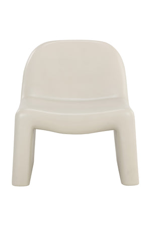   Modern European furniture - Cream Concrete Indoor/Outdoor Lounge Chair - www.oroa.com | Oroa.com
