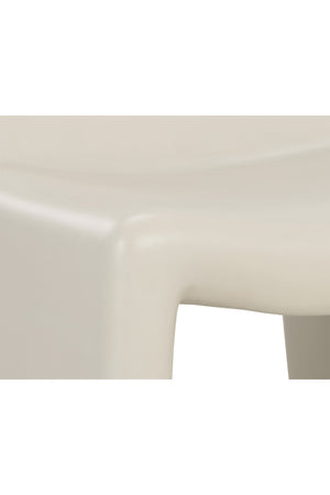   Modern European furniture - Cream Concrete Indoor/Outdoor Lounge Chair - www.oroa.com | Oroa.com