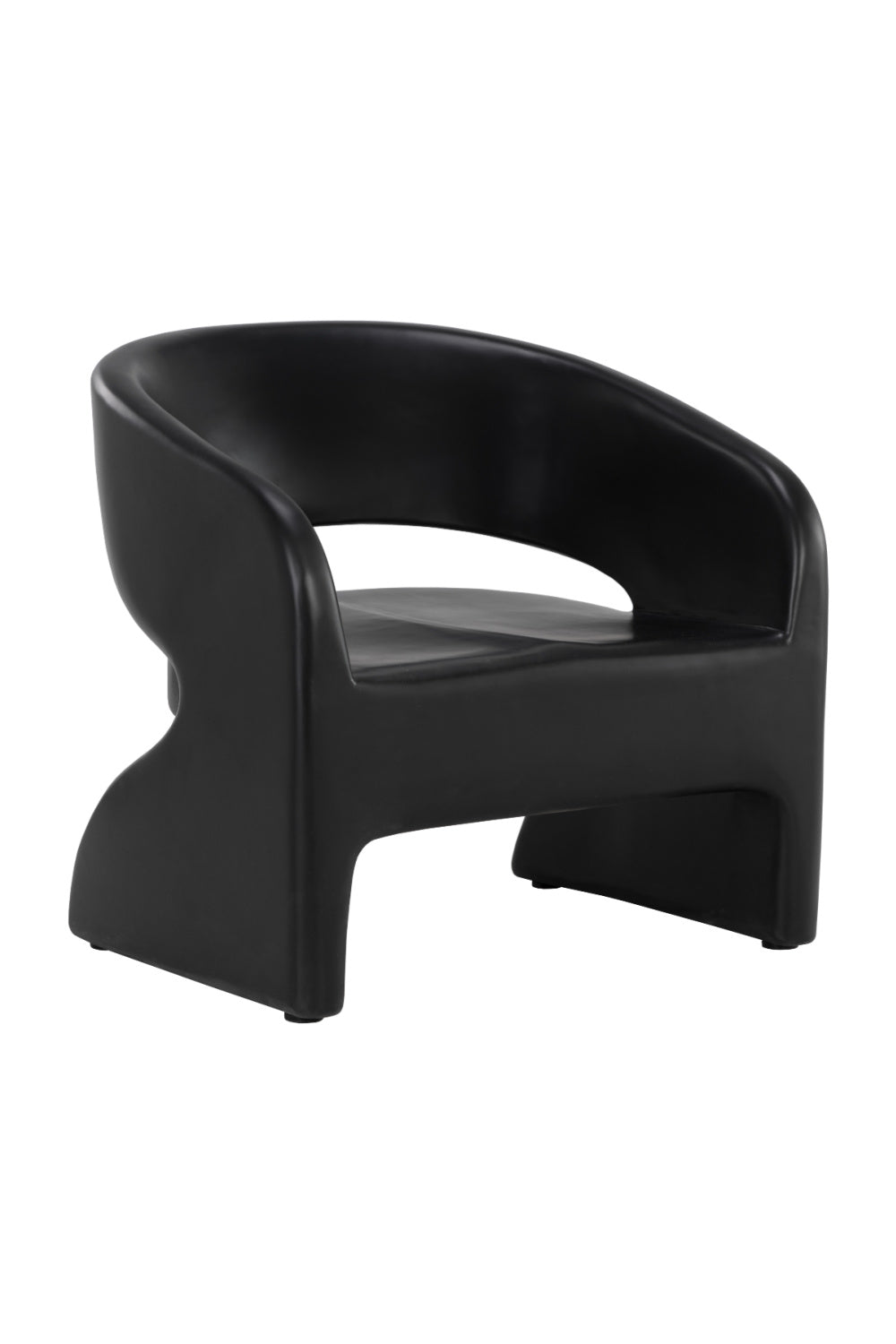   Modern European furniture - Black Indoor/Outdoor Lounge Chair - www.oroa.com | Oroa.com