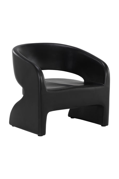   Modern European furniture - Black Indoor/Outdoor Lounge Chair - www.oroa.com | Oroa.com