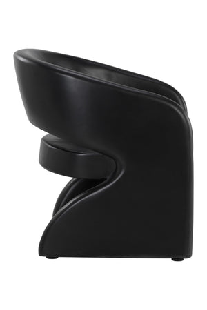   Modern European furniture - Black Indoor/Outdoor Lounge Chair - www.oroa.com | Oroa.com