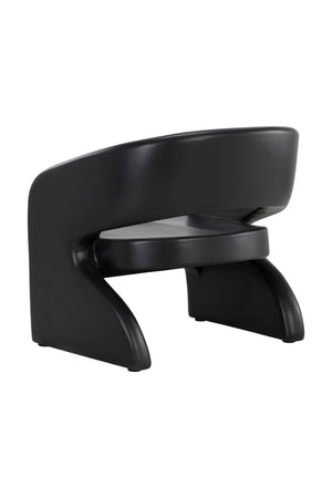   Modern European furniture - Black Indoor/Outdoor Lounge Chair - www.oroa.com | Oroa.com