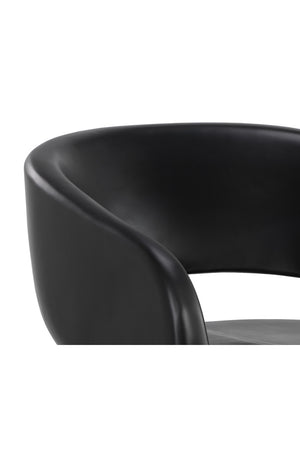   Modern European furniture - Black Indoor/Outdoor Lounge Chair - www.oroa.com | Oroa.com