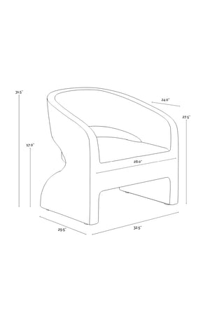   Modern European furniture - Black Indoor/Outdoor Lounge Chair - www.oroa.com | Oroa.com