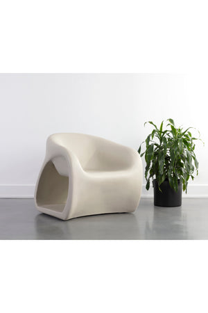   Modern European furniture - Molded Concrete Indoor/Outdoor Lounge Chair - www.oroa.com | Oroa.com