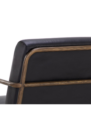   Modern European furniture - Hammered Brass Leather Lounge Chair - www.oroa.com | Oroa.com