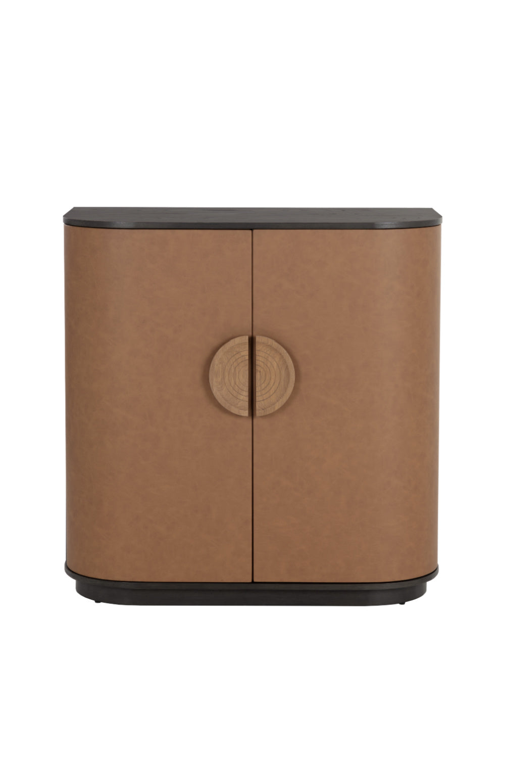   Modern European furniture - Smoked Acacia 2-Door Bar Cabinet - www.oroa.com | Oroa.com