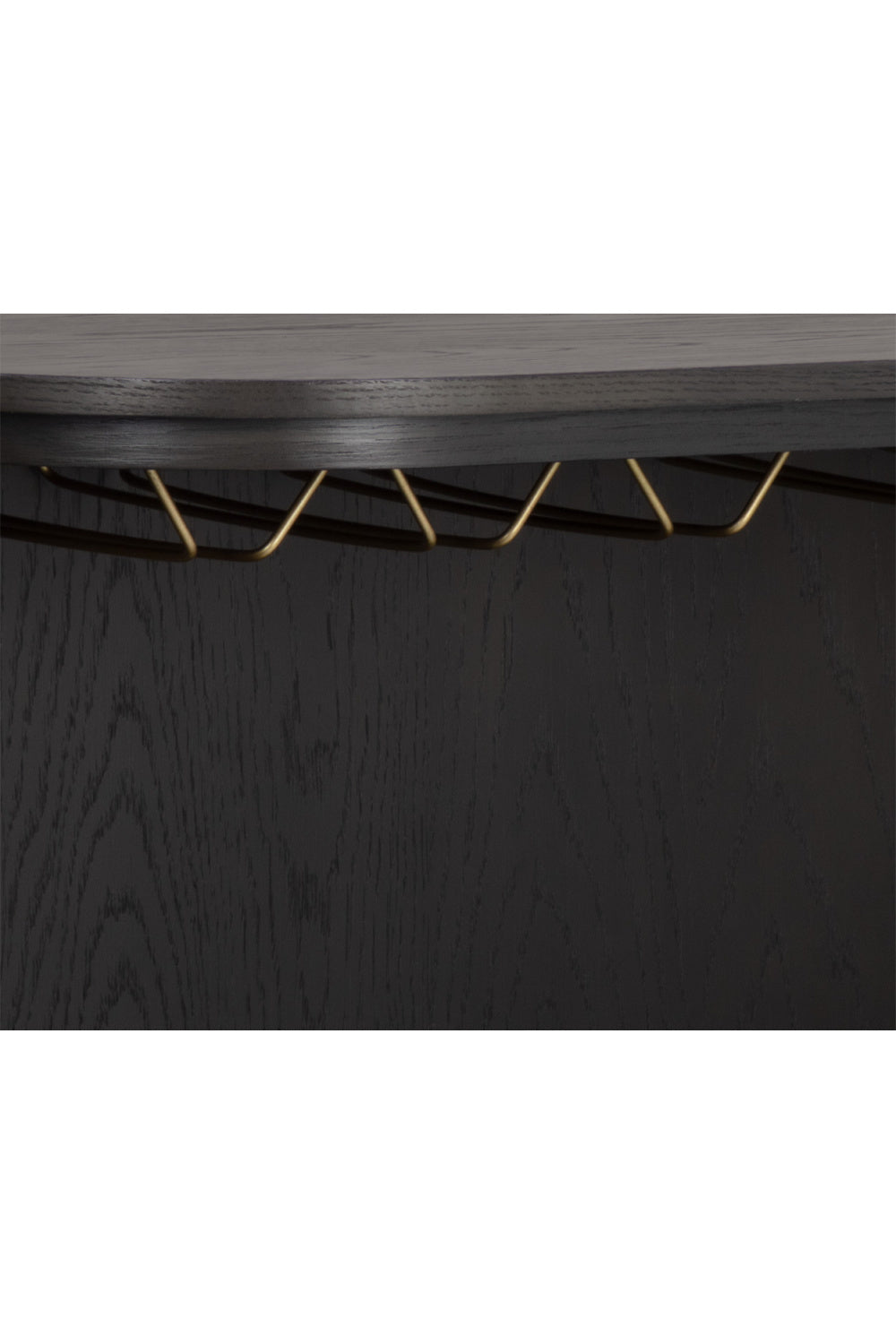  Modern European furniture - Smoked Acacia 2-Door Bar Cabinet - www.oroa.com | Oroa.com