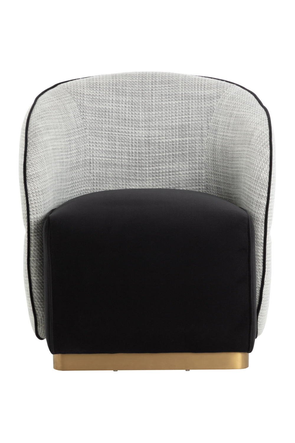  Modern European furniture - White Back Curved Lounge Chair - www.oroa.com | Oroa.com