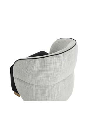   Modern European furniture - White Back Curved Lounge Chair - www.oroa.com | Oroa.com
