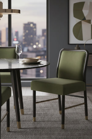   Rubberwood Framed Dining Chairs (2) Modern European furniture -  www.oroa.com | Oroa.com