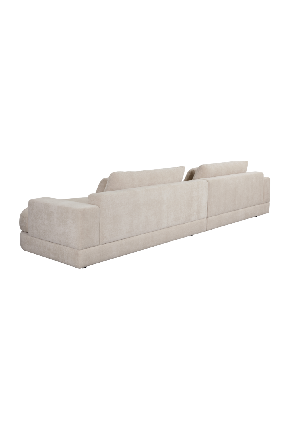   Modern European furniture - Cream Curved Seat Sofa - www.oroa.com | Oroa.com