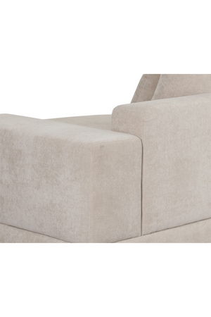   Modern European furniture - Cream Curved Seat Sofa - www.oroa.com | Oroa.com