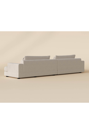   Modern European furniture - Cream Curved Seat Sofa - www.oroa.com | Oroa.com