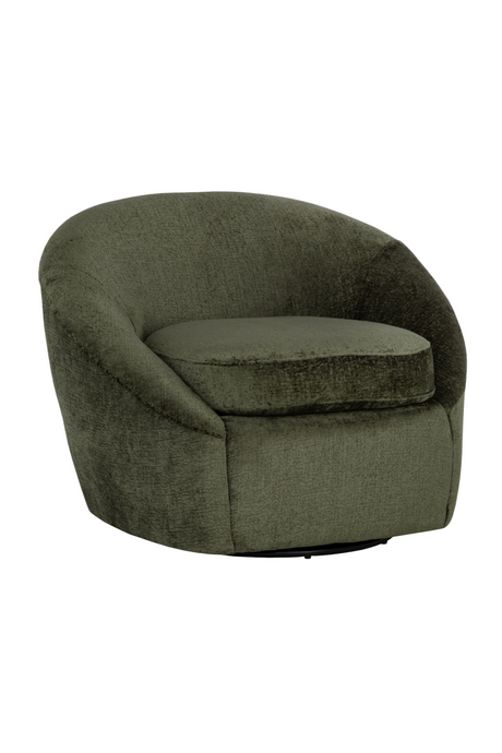   Modern European furniture - Rounded Swivel Lounge Chair - www.oroa.com | Oroa.com