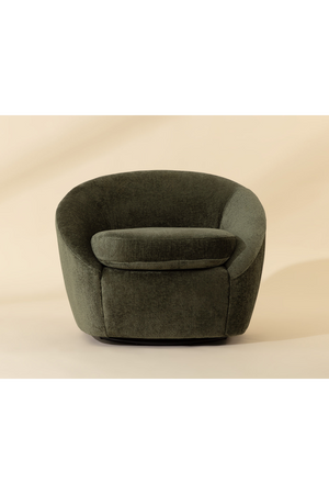   Modern European furniture - Rounded Swivel Lounge Chair - www.oroa.com | Oroa.com