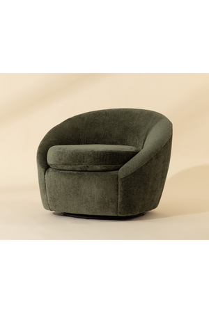   Modern European furniture - Rounded Swivel Lounge Chair - www.oroa.com | Oroa.com