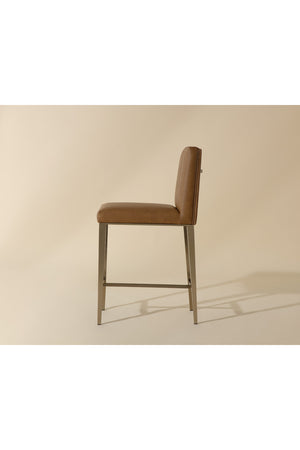   Modern European furniture - Contemporary Metal Frame Counter Stool - www.oroa.com | Oroa.com