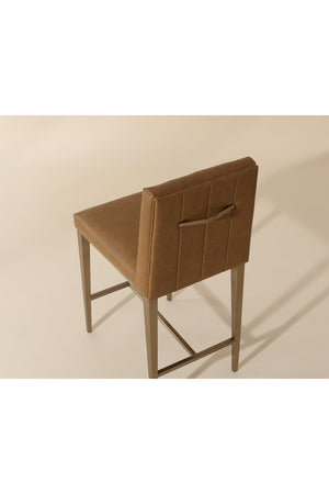   Modern European furniture - Contemporary Metal Frame Counter Stool - www.oroa.com | Oroa.com