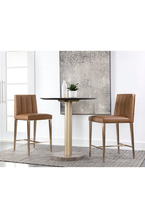   Modern European furniture - Contemporary Metal Frame Counter Stool - www.oroa.com | Oroa.com