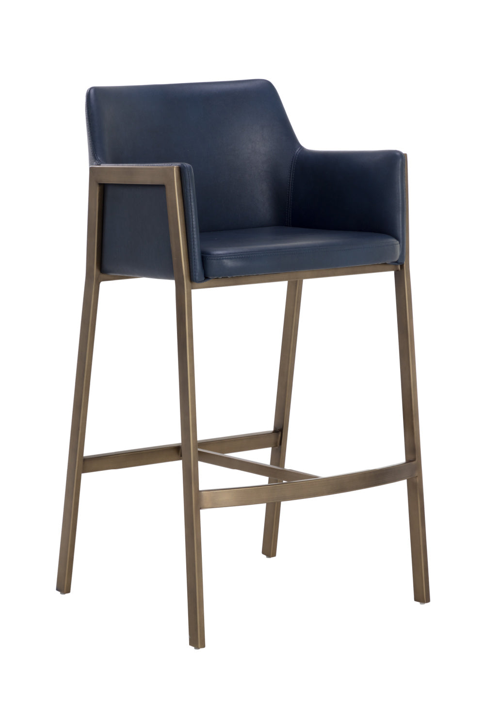   Modern European furniture - Leather-Look Bar Stool - www.oroa.com | Oroa.com