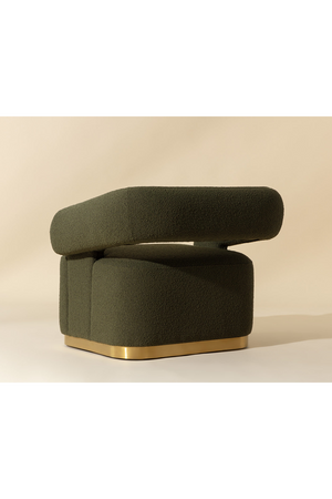   Modern European furniture - Green Swivel Lounge Chair - www.oroa.com | Oroa.com