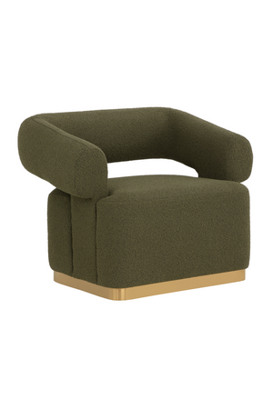   Modern European furniture - Green Swivel Lounge Chair - www.oroa.com | Oroa.com