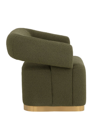   Modern European furniture - Green Swivel Lounge Chair - www.oroa.com | Oroa.com