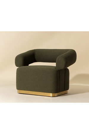   Modern European furniture - Green Swivel Lounge Chair - www.oroa.com | Oroa.com