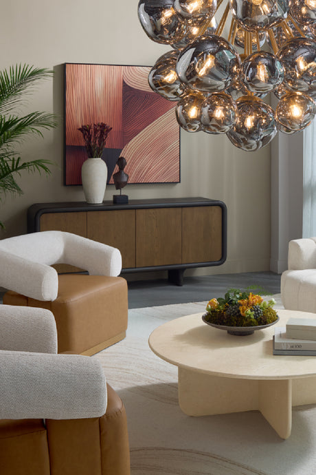   Modern European furniture - Two-Toned Swivel Lounge Chair - www.oroa.com | Oroa.com