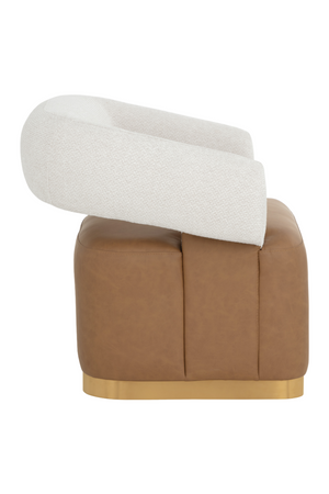  Modern European furniture - Two-Toned Swivel Lounge Chair - www.oroa.com | Oroa.com