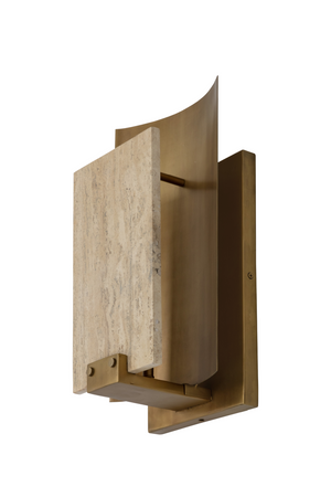   Modern European furniture - Travertine Wall Lamp - www.oroa.com | Oroa.com