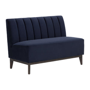   Modern European furniture - Blue Tufted-Back Banquette - www.oroa.com | Oroa.com