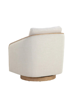   Modern European furniture - Birch Wood Frame Swivel Chair - www.oroa.com | Oroa.com