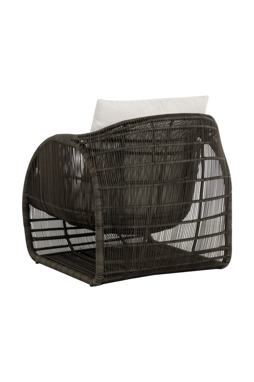   Modern European furniture - Cream Padded Indoor/Outdoor Lounge Chair - www.oroa.com | Oroa.com