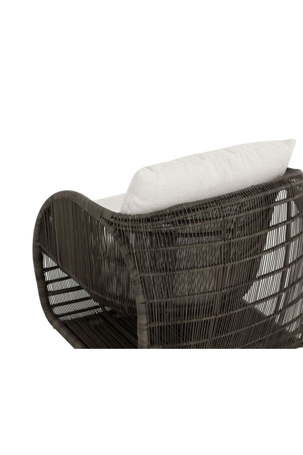   Modern European furniture - Cream Padded Indoor/Outdoor Lounge Chair - www.oroa.com | Oroa.com