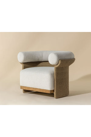   Modern European furniture - Woven Wicker Indoor/Outdoor Lounge Chair - www.oroa.com | Oroa.com