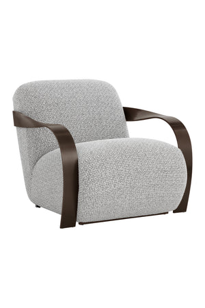   Modern European furniture - Twisted Brass Arm Lounge Chair - www.oroa.com | Oroa.com