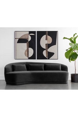   Modern European furniture - Minimalist Curved Sofa - www.oroa.com | Oroa.com