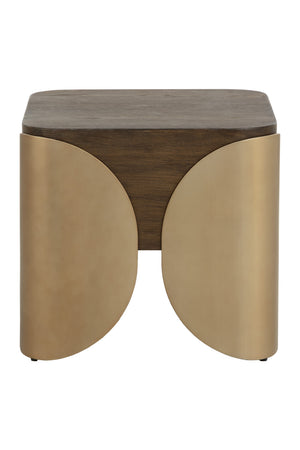   Modern European furniture - Timber Effect Indoor/Outdoor Side Table - www.oroa.com | Oroa.com
