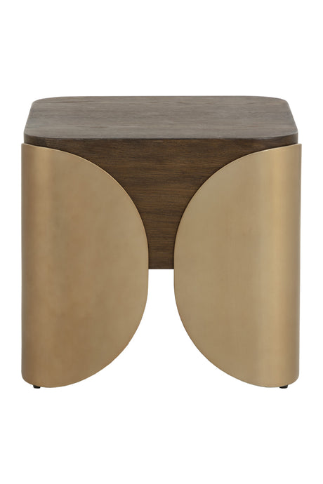   Modern European furniture - Timber Effect Indoor/Outdoor Side Table - www.oroa.com | Oroa.com