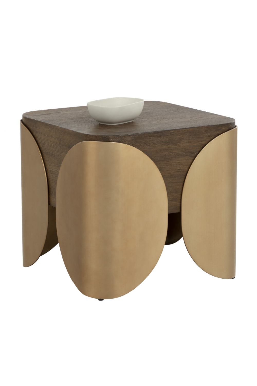   Modern European furniture - Timber Effect Indoor/Outdoor Side Table - www.oroa.com | Oroa.com