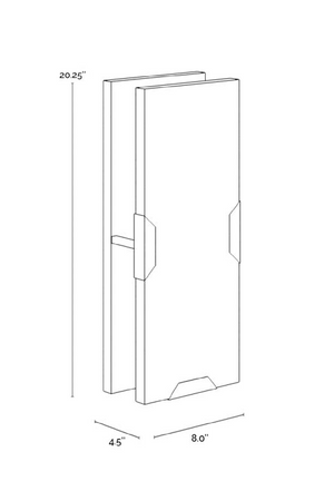   Modern European furniture - Alabaster Panel Wall Lamp - www.oroa.com | Oroa.com