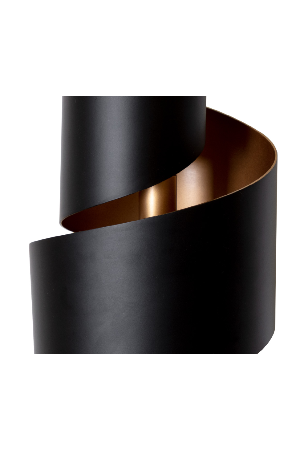   Modern European furniture - Black Metal Twisted Wall Lamp - www.oroa.com | Oroa.com