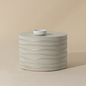   Modern European furniture - Hand-Sculpted Concrete Coffee Table - www.oroa.com | Oroa.com
