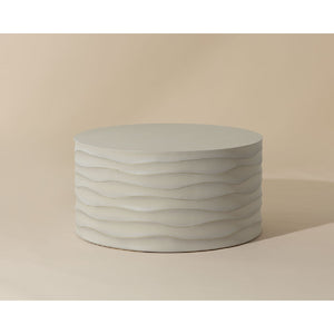   Modern European furniture - Hand-Sculpted Concrete Coffee Table - www.oroa.com | Oroa.com